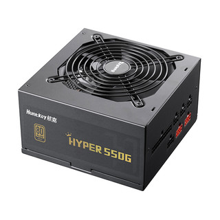 Huntkey 航嘉 HYPER 550G 金牌（90%）全模组ATX电源 550W