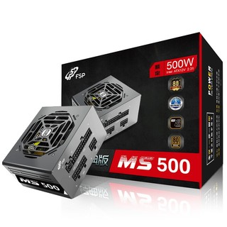 FSP 全汉 经典版MS 500 铜牌（85%）全模组SFX电源 500W