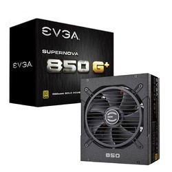 EVGA SUPERNOVA 850 G+电源 额定850W（80PLUS金牌/全模组/10年质保/全日系电容）