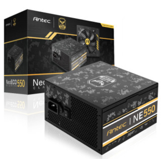 安钛克(Antec)NEO550 TUF 铜牌半模组电脑电源550W（6万好评NEO系列/日系电容/静音风扇/3年换新）