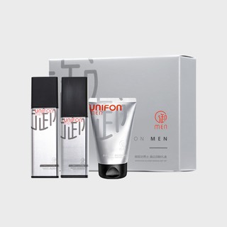 UNIFON 御泥坊 男士美白护肤套装（洁面乳100g+润肤水100ml+润肤乳100ml）