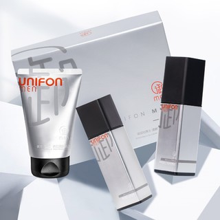 UNIFON 御泥坊 男士美白护肤套装（洁面乳100g+润肤水100ml+润肤乳100ml）