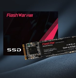 flash war 闪战 S620m 固态硬盘 128GB M.2接口 (SATA总线） S620m 128GB