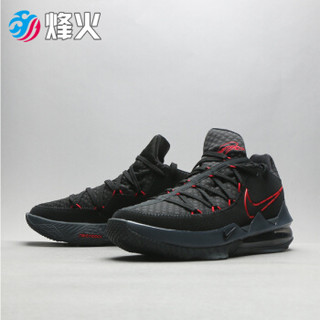 Nike Lebron 17 Low 詹姆斯LBJ17  黑红首发篮球鞋 CD5006 001 龙纹 42