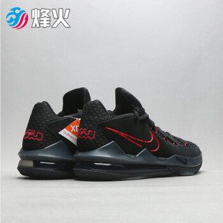 Nike Lebron 17 Low 詹姆斯LBJ17  黑红首发篮球鞋 CD5006 001 龙纹 42