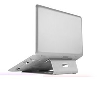 Brateck铝合金笔记本支架散热器 苹果MacBook小米通用型笔记本电脑显示器支架 颈椎桌面床上11-15.6英寸 AR-1