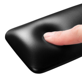 键盘手腕垫/腕托 鼠标垫护腕 底部防滑 gelpn sbk 黑色s号 鼠标腕行