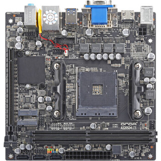 ONDA 昂达 昂达（ONDA）A320SD4-ITX全固版 (AMD A320 /LGA AM4) 支持锐龙三代处理器 ITX游戏主板
