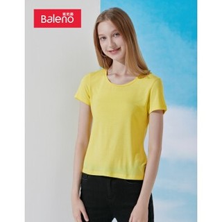 Baleno 班尼路 88803246 简约基础款纯色T恤