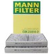 曼牌(MANNFILTER)活性炭空调滤清器/空调滤芯CUK23014-2(G38新宝马5系528Li 530Li 525Li730Li740Li进口6系