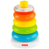费雪彩虹圈婴儿早教益智玩具层层叠叠叠乐套圈圈叠叠球