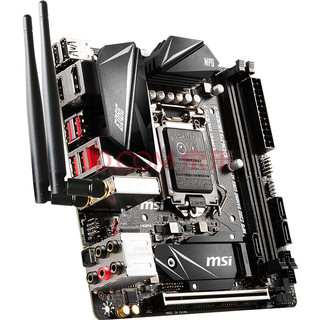 MSI 微星 MPG Z390I GAMING EDGE AC 刀锋板 主板 + 英特尔 i5-9600KF 盒装CPU 板U套装