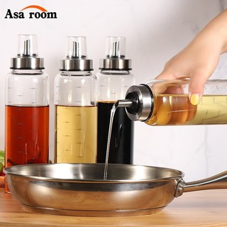 Asa room 高硼硅玻璃油瓶 304不锈钢油嘴加厚款 500ml