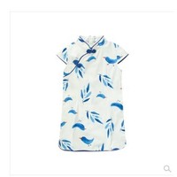 Augelute 女童旗袍款连衣裙