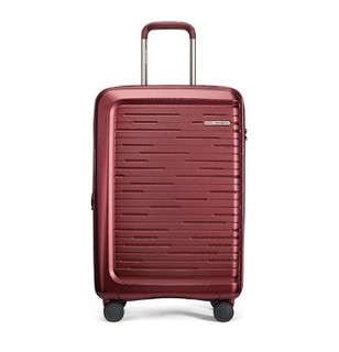 Samsonite/新秀丽拉杆箱 商务大容量万向轮智能行李箱 静音登机箱旅行箱密码箱子TS6 红色 26英寸(无USB转换口)