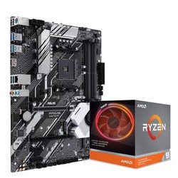 AMD 锐龙 Ryzen 9 3900X 处理器 + ASUS 华硕 PRIME X570-P PRIME X570-P 主板 板U套装 