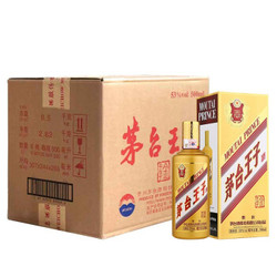 MOUTAI/茅台  王子酒酱香型 53度 金王子 500ml*6/瓶