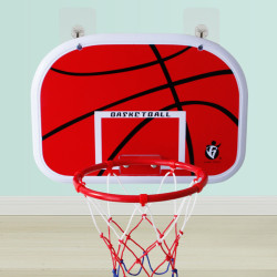 hongdeng宏登34cm悬挂篮球板家用壁挂式儿童投篮框架悬挂式篮板篮球框