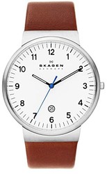 Skagen 诗格恩 男式 SKW6082 石英深棕色手表