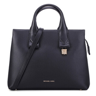 迈克.科尔斯（MICHAEL KORS）MK女包 ROLLINS系列女士牛皮手提单肩包 黑色 30F8GX3S3L BLACK *3件