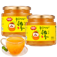 福事多蜂蜜柚子茶1kg 速溶泡水喝的饮品冲饮冲泡花果茶水果茶包邮