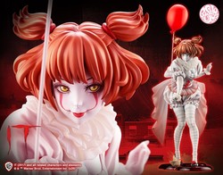 Kotobukiya 寿屋 HORROR美少女系列《小丑回魂》 潘尼怀斯 1/7手办