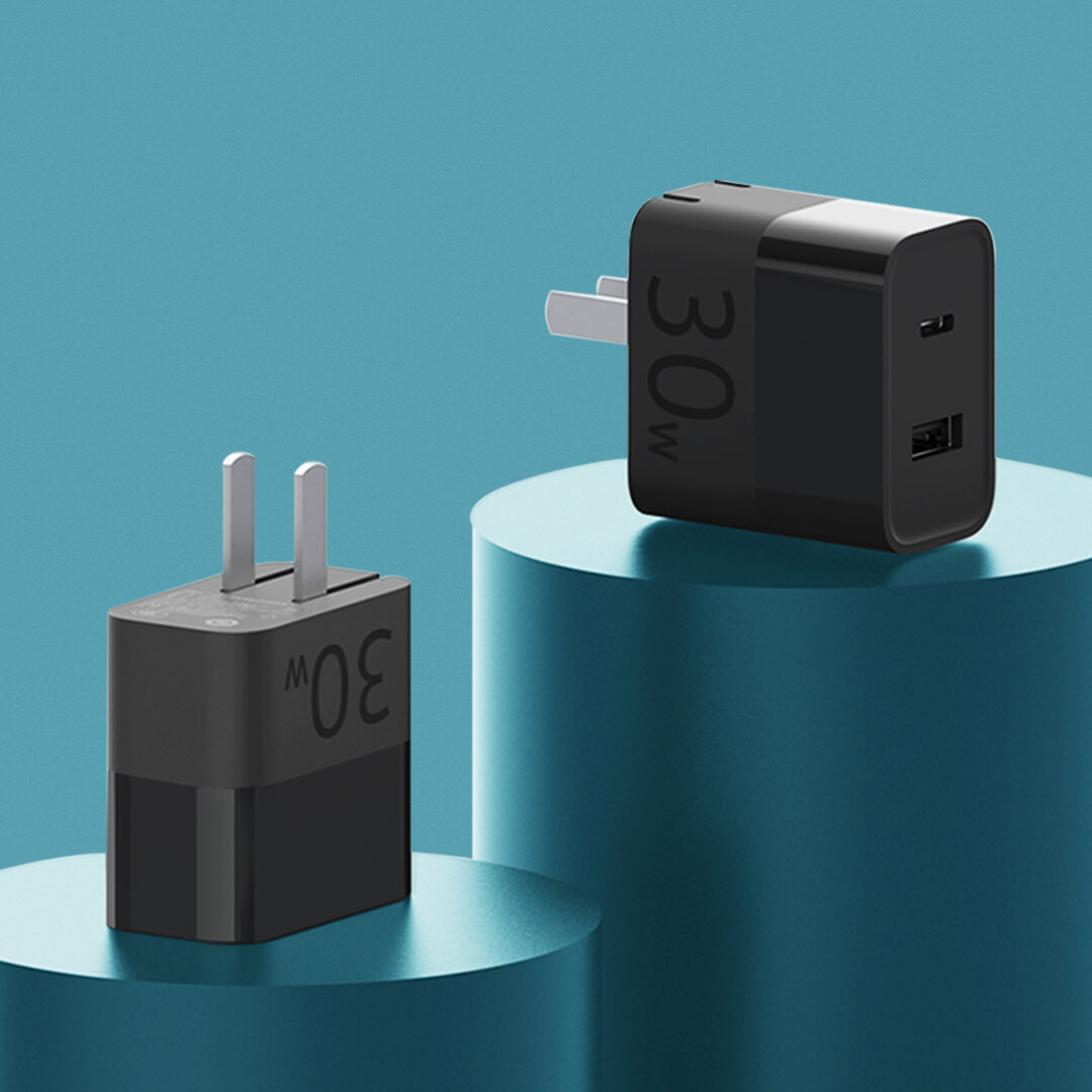 zmi紫米ha72230w快充版充电器1a1c2件