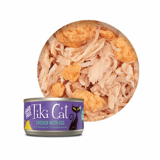 Tiki cat 夏威夷系列 无谷猫罐头 80g*12罐
