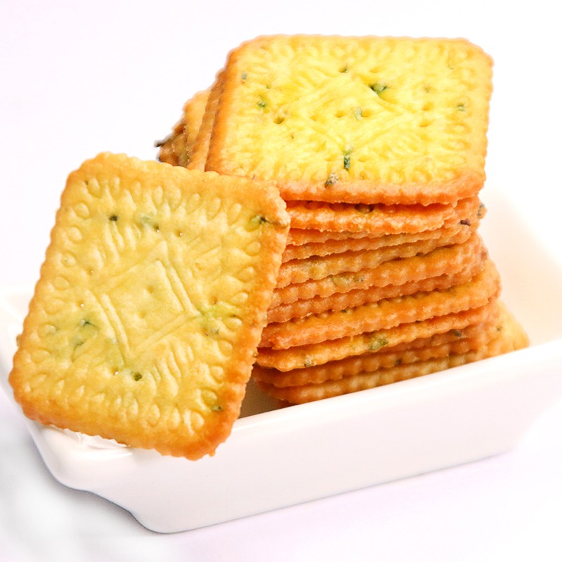 伟龙香葱饼干葱油薄脆1斤