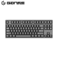 GANSS 迦斯 高斯 GS87C 无光版 机械键盘 黄轴