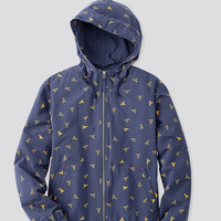 UNIQLO 优衣库 女士全棉连帽外套426687 深蓝色 S