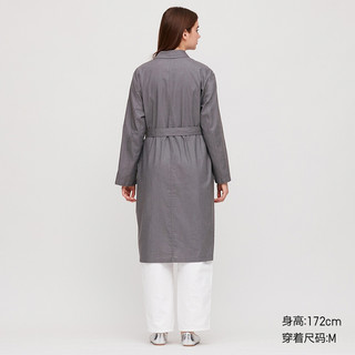 UNIQLO 优衣库 424633 女士麻棉大衣