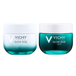 VICHY 薇姿 SLOW AGE 抗氧化日霜 50ml+晚霜面膜二合一 50ml