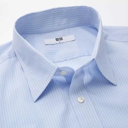 男装 DRY EASY CARE条纹衬衫(短袖) 414570