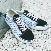 Vans范斯官方 男鞋女鞋Old Skool低帮板鞋运动鞋