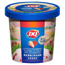 DQ  埃及草莓口味冰淇淋  90g *8件