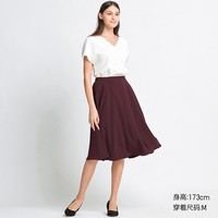 UNIQLO 优衣库 421920 女士花式大摆裙