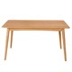 白橡木餐桌椅组 1.2米餐桌