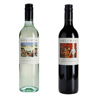 winekee 红酒客 干白葡萄酒组合装 750ml*2瓶 (长相思干白葡萄酒+赤霞珠干白葡萄酒)