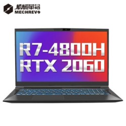 MECHREVO 机械革命 蛟龙P 17.3英寸游戏本（R7-4800H、16G、512G、RTX 2060、144Hz）