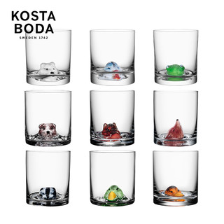 KOSTA BODA New Friends新朋友系列 水晶动物玻璃杯 小鸭子 350ml-450ml