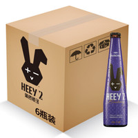 莱宝精酿-黑色兔子蓝莓小麦啤酒307mlx6瓶