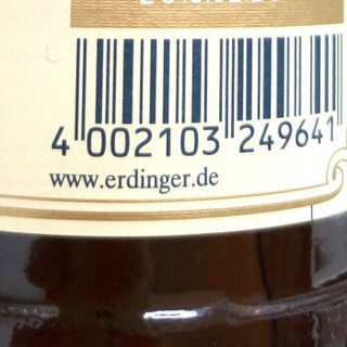 德国原装进口啤酒艾丁格ERDINGER系列啤酒 精酵型白啤330ml*12瓶