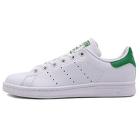 Adidas(阿迪达斯) 三叶草 绿尾小白鞋 白色 运动休闲女鞋 Stan Smith M20605 36