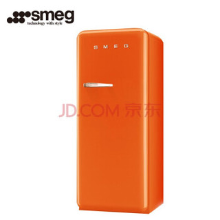 诗迈格(SMEG)冰箱FAB28系列 256L 进口50年代复古厨房家用单开门家用电冰箱 橘色