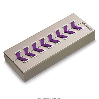 Pelikan 百利金 特别版活塞式钢笔 M600 紫白色 笔尖F