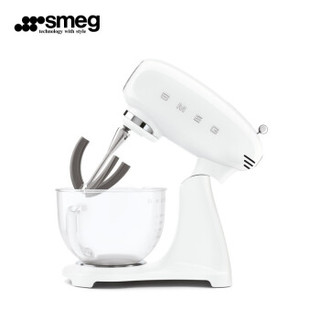 SMEG 意大利进口 厨师机家用 和面机揉面机打蛋器全自动多功能搅拌机料理机SMF03/13 SMF13珍珠白