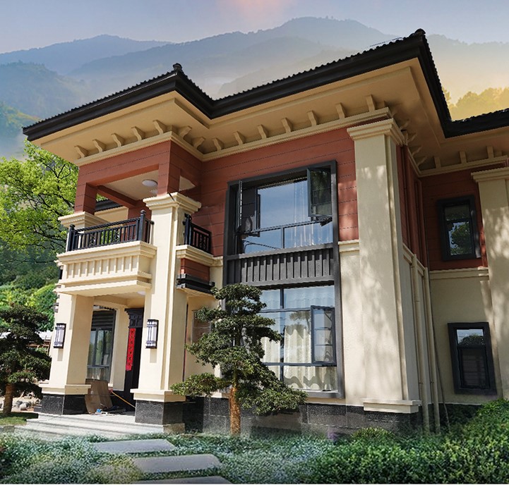 宝家乡墅科技a12020款精装乡村别墅整体交付120㎡