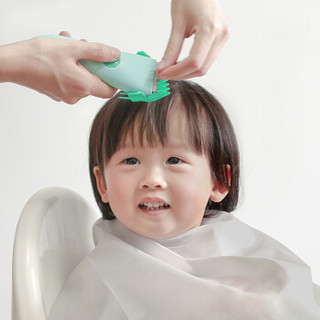 考拉妈妈（kolamama）宝宝理发器 防水超静音新生婴儿剃头器 充电式电推子陶瓷刀头 绿色