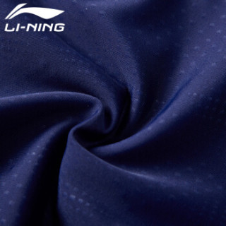 李宁(LI-NING)泳衣 女款时尚 动感休闲游泳衣 连体运动平角女士泳装 408-1 小平角黑色 XL